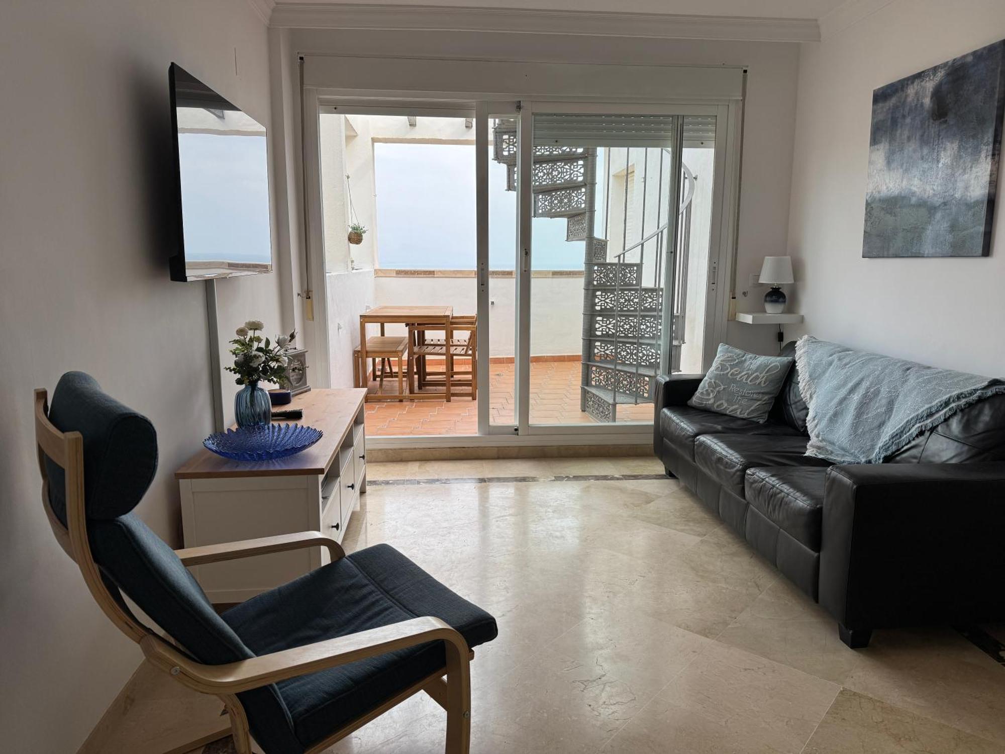 Casa Feliz - Penthouse In Manilva Apartment Екстериор снимка